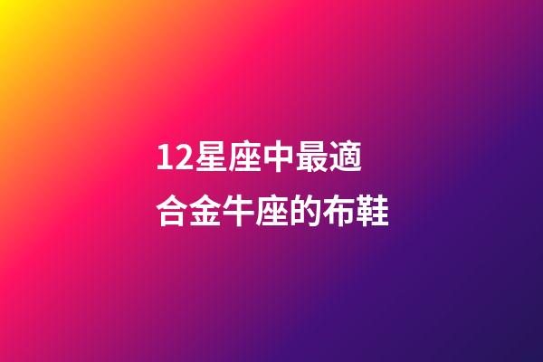 12星座中最適合金牛座的布鞋-第1張-星座運勢-玄機派