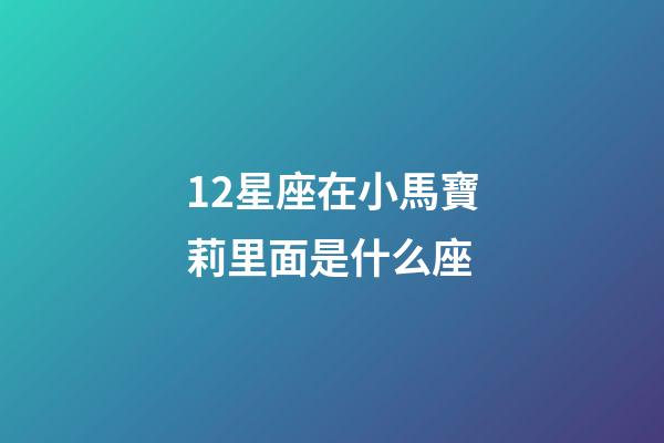12星座在小馬寶莉里面是什么座-第1張-星座運勢-玄機派