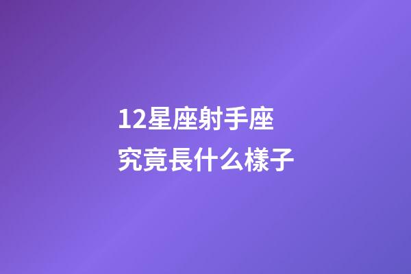 12星座射手座究竟長什么樣子-第1張-星座運勢-玄機派