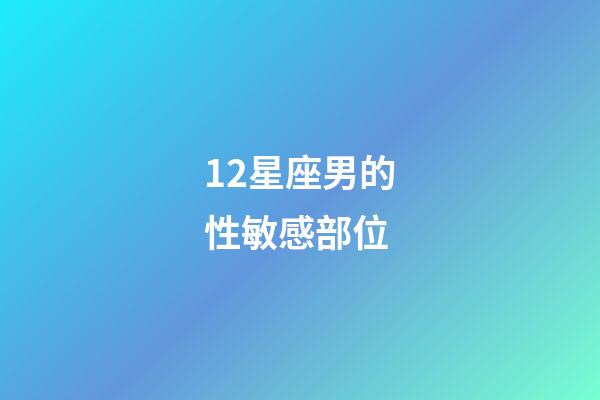 12星座男的性敏感部位-第1張-星座運(yùn)勢(shì)-玄機(jī)派