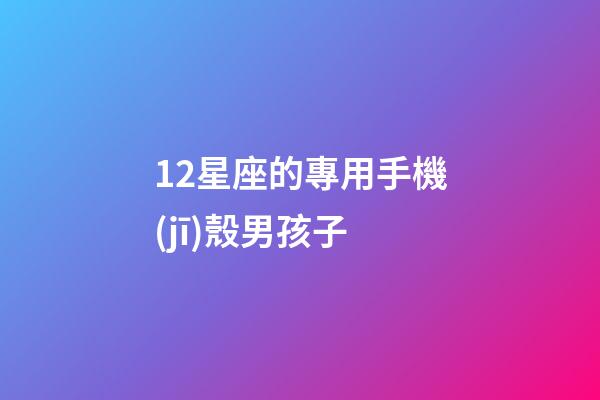 12星座的專用手機(jī)殼男孩子-第1張-星座運(yùn)勢(shì)-玄機(jī)派