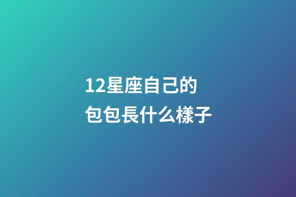 12星座自己的包包長什么樣子-第1張-星座運勢-玄機派