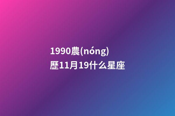 1990農(nóng)歷11月19什么星座-第1張-星座運(yùn)勢(shì)-玄機(jī)派