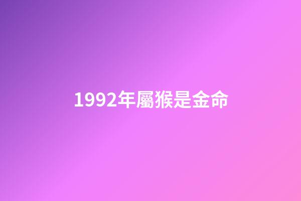1992年屬猴是金命(幾幾年出生屬虎、龍、猴人，未來三年內家財千萬貫，富貴擋不住!)-第1張-觀點-玄機派