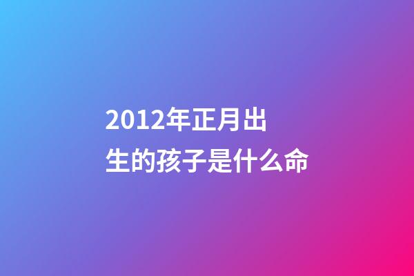 2012年正月出生的孩子是什么命(每日一詩之33：同學雙姝麗，雪夜訪友回…)-第1張-觀點-玄機派