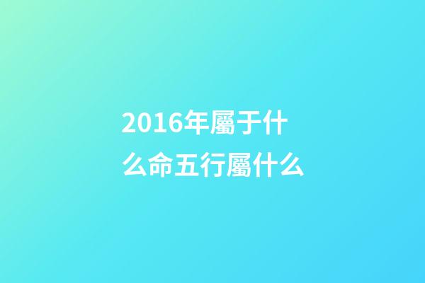 2016年屬于什么命五行屬什么(猴年必定升官又發財的4大生肖)-第1張-觀點-玄機派