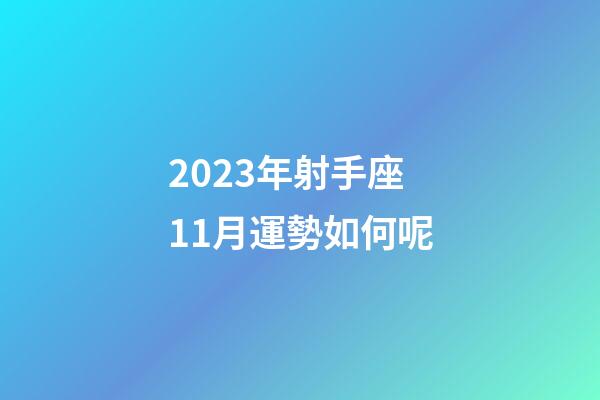 2023年射手座11月運勢如何呢-第1張-星座運勢-玄機派