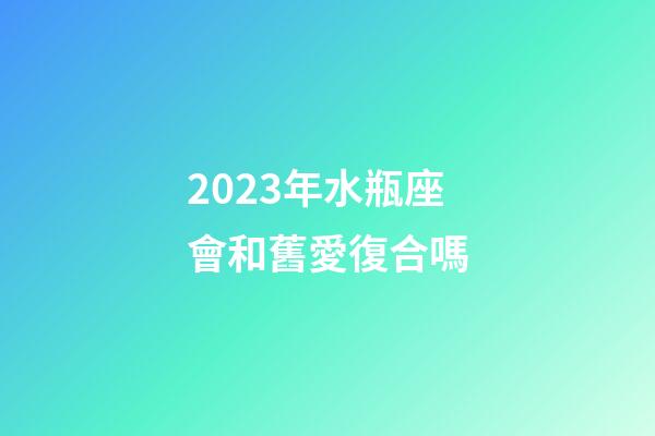 2023年水瓶座會和舊愛復合嗎-第1張-星座運勢-玄機派