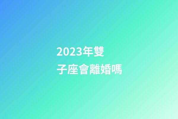 2023年雙子座會離婚嗎-第1張-星座運勢-玄機派