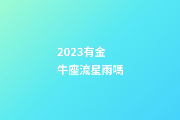 2023有金牛座流星雨嗎-第1張-星座運勢-玄機派