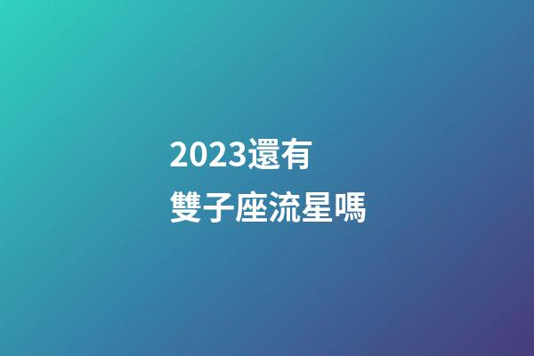 2023還有雙子座流星嗎-第1張-星座運勢-玄機派