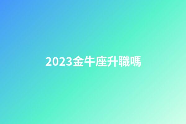 2023金牛座升職嗎-第1張-星座運勢-玄機派