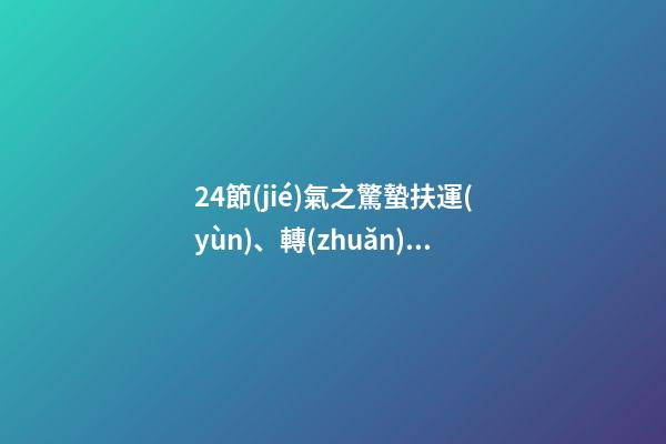 24節(jié)氣之驚蟄扶運(yùn)、轉(zhuǎn)運(yùn)、開運(yùn)秘訣