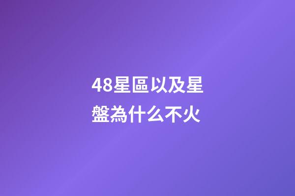 48星區以及星盤為什么不火-第1張-星座運勢-玄機派