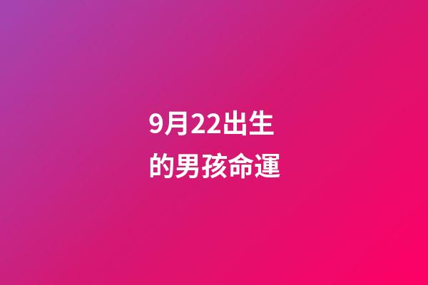 9月22出生的男孩命運(十二星座與“命中注定的對象”相遇的地方會是哪里呢？)-第1張-觀點-玄機派