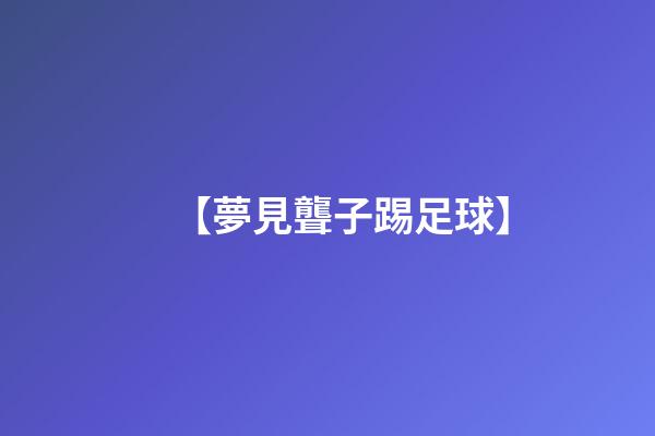 【夢見聾子踢足球】