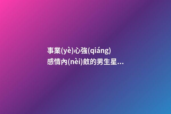 事業(yè)心強(qiáng)感情內(nèi)斂的男生星座-第1張-星座運(yùn)勢-玄機(jī)派