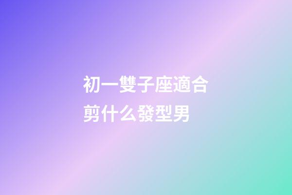 初一雙子座適合剪什么發型男-第1張-星座運勢-玄機派