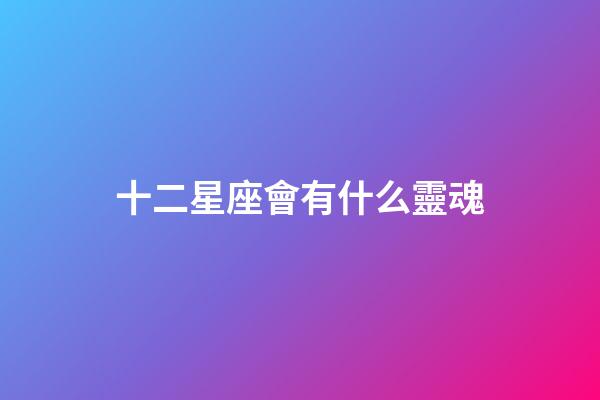 十二星座會有什么靈魂-第1張-星座運勢-玄機派