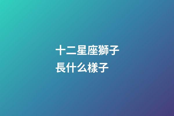 十二星座獅子長什么樣子-第1張-星座運(yùn)勢-玄機(jī)派