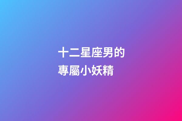 十二星座男的專屬小妖精