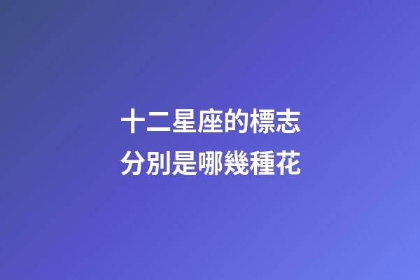 十二星座的標志分別是哪幾種花-第1張-星座運勢-玄機派
