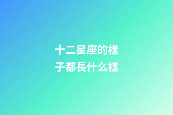 十二星座的樣子都長什么樣-第1張-星座運(yùn)勢-玄機(jī)派