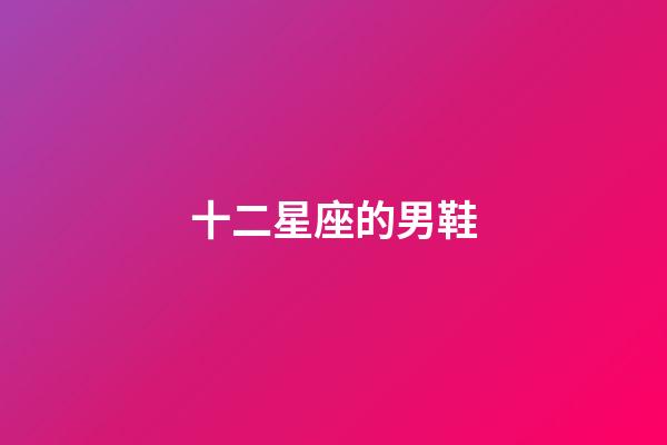 十二星座的男鞋-第1張-星座運勢-玄機派