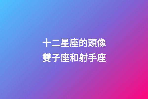 十二星座的頭像雙子座和射手座-第1張-星座運勢-玄機派