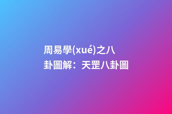 周易學(xué)之八卦圖解：天罡八卦圖