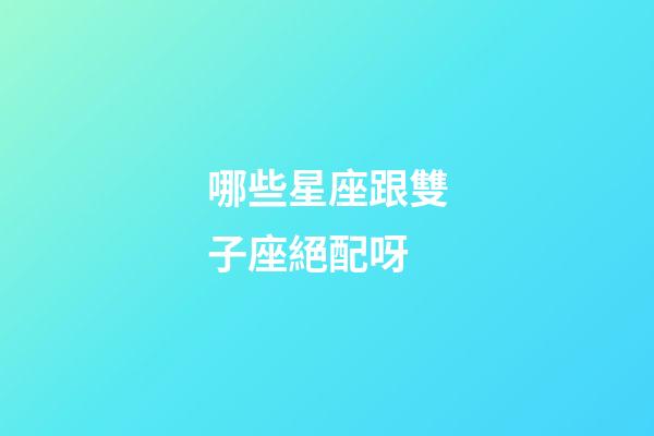 哪些星座跟雙子座絕配呀-第1張-星座運(yùn)勢-玄機(jī)派