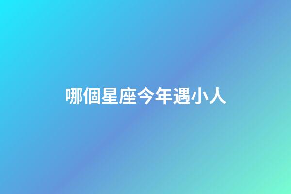 哪個星座今年遇小人-第1張-星座運勢-玄機派