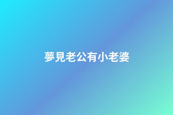 夢見老公有小老婆