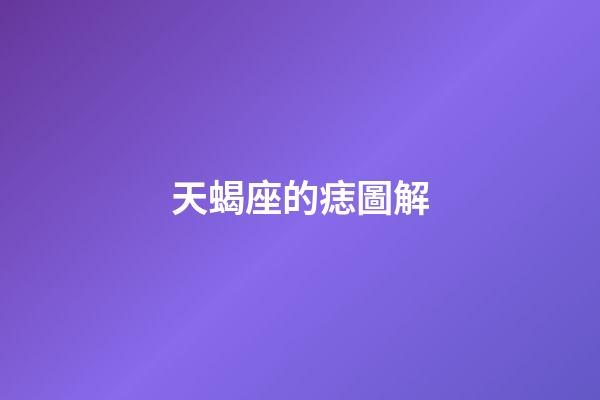 天蝎座的痣圖解-第1張-星座運勢-玄機派