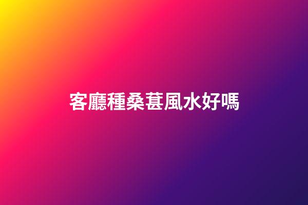 客廳種桑葚風水好嗎