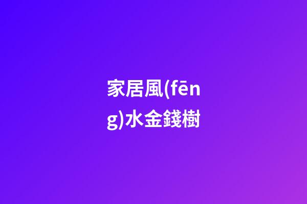 家居風(fēng)水金錢樹