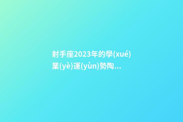 射手座2023年的學(xué)業(yè)運(yùn)勢陶白白-第1張-星座運(yùn)勢-玄機(jī)派