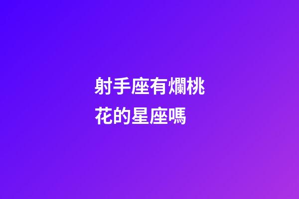 射手座有爛桃花的星座嗎-第1張-星座運勢-玄機派