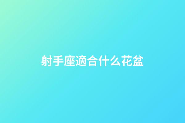 射手座適合什么花盆-第1張-星座運(yùn)勢(shì)-玄機(jī)派