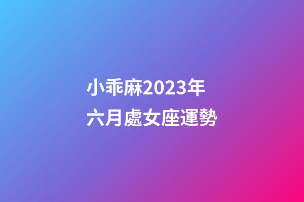 小乖麻2023年六月處女座運勢-第1張-星座運勢-玄機派