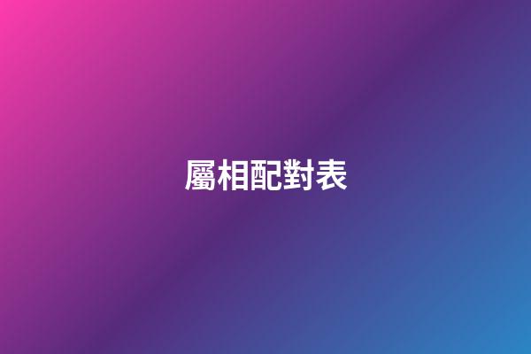 屬相配對表（12生肖最佳夫妻配對）-第1張-星座運勢-玄機派