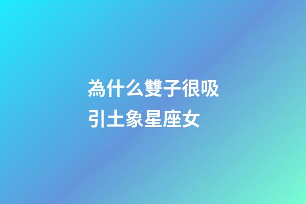為什么雙子很吸引土象星座女-第1張-星座運勢-玄機派