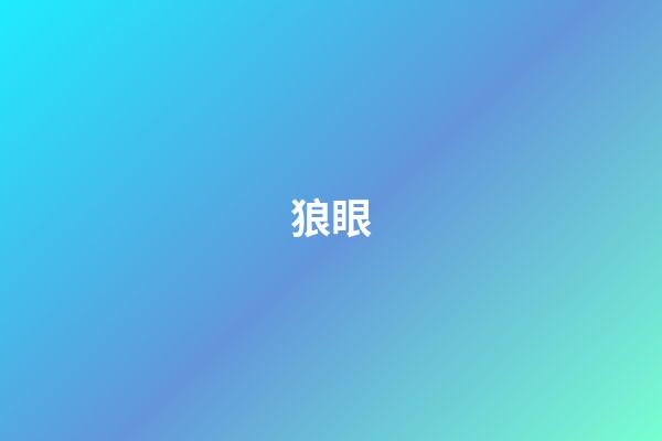狼眼