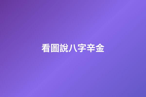 看圖說八字辛金