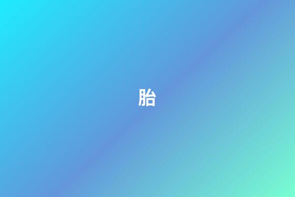 胎