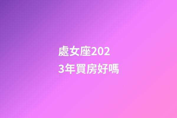 處女座2023年買房好嗎-第1張-星座運(yùn)勢(shì)-玄機(jī)派