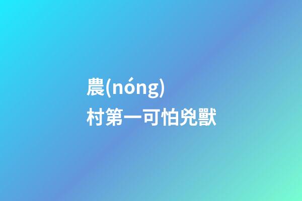 農(nóng)村第一可怕兇獸