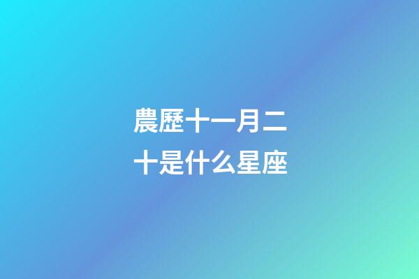 農歷十一月二十是什么星座（唯一能治住摩羯的星座）-第1張-星座運勢-玄機派