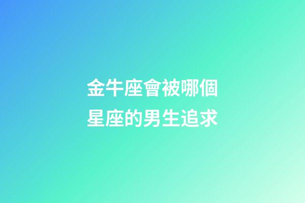 金牛座會被哪個星座的男生追求-第1張-星座運勢-玄機派