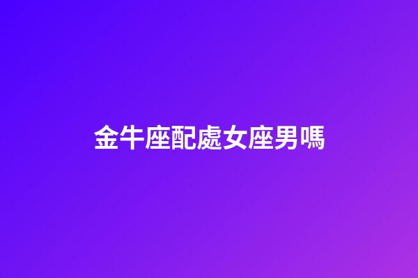 金牛座配處女座男嗎-第1張-星座運勢-玄機派